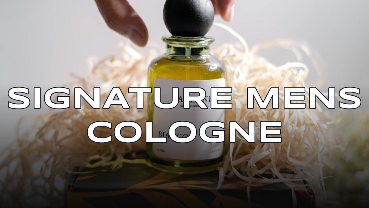 signature mens cologne